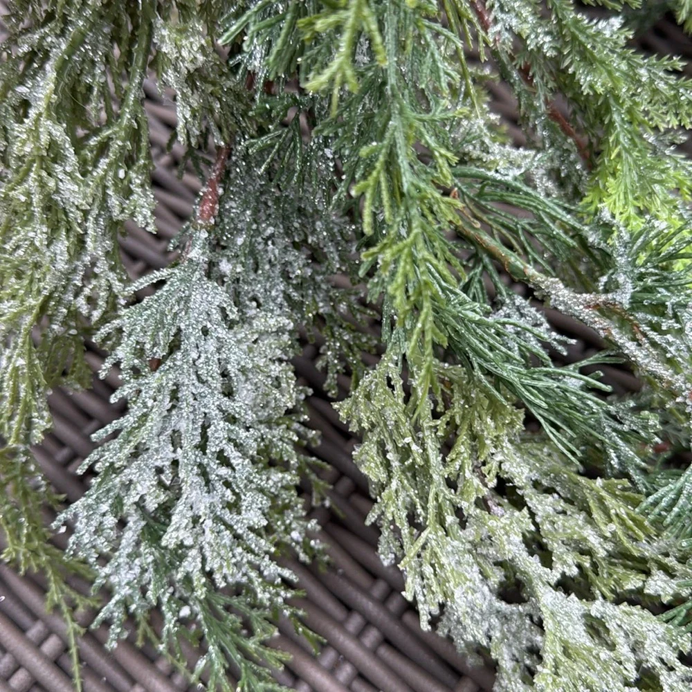 Glistening Christmas Slim Garland - 9 ft - NWT